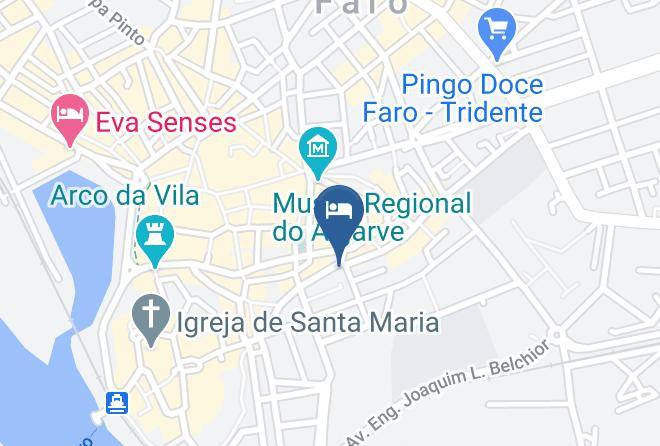 Faro Boutique Hotel Map