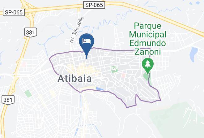 Atibaia - Faro Hotel Atibaia Maps