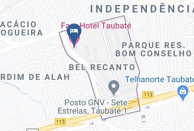 Taubate - Faro Hotel Taubate Maps