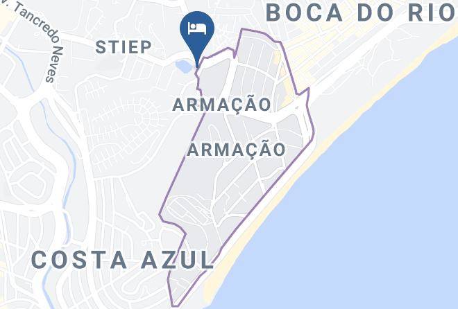 Salvador - Faro Inn Hotel Salvador Maps