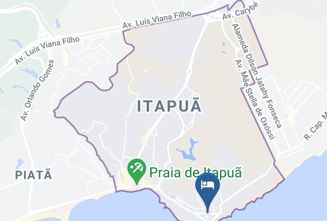 Salvador - Farol De Itapua Praia Hotel Maps