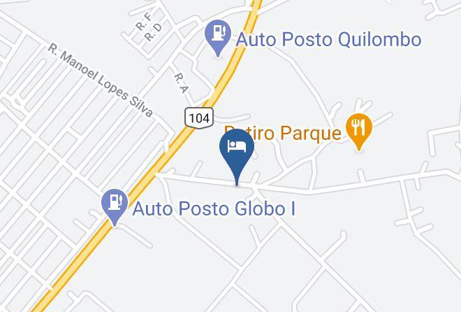 Uniao Dos Palmares - Farol Motel Maps