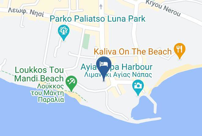 Cyprus - Faros Hotel Ayia Napa Maps