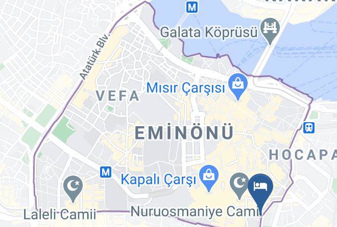 Fatih - Sipahi Hotel Sultanahmet Istanbul Maps