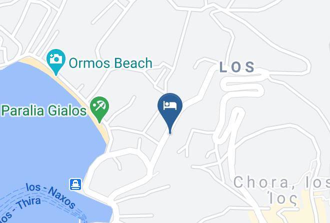 Thira - Faros Hotel Maps