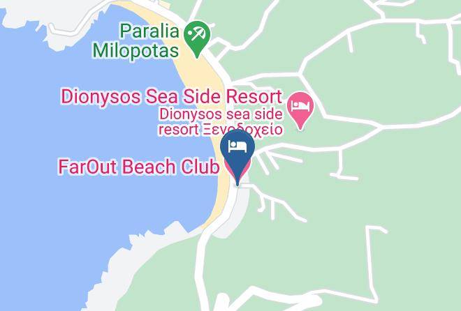 Thira - Farout Beach Club Maps