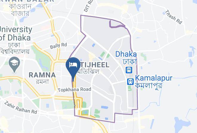 Dhaka - Fars Hotel & Resorts Maps