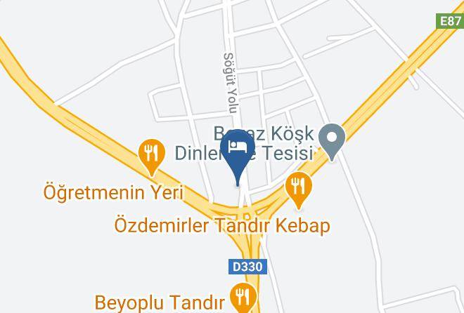 Faruk Karagoz Otel Restaurant Map