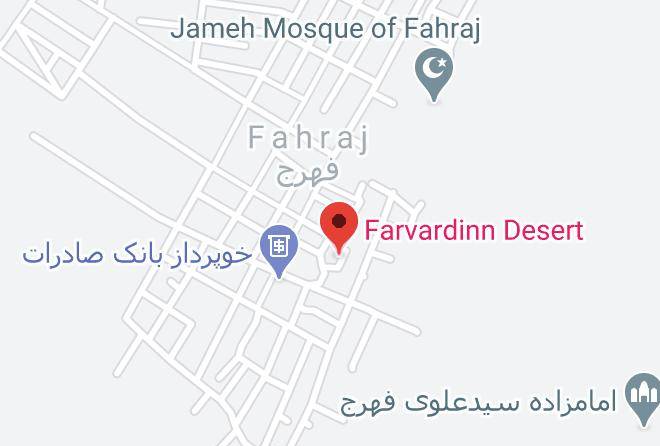 Yazd - Farvardinn Desert Inn Maps