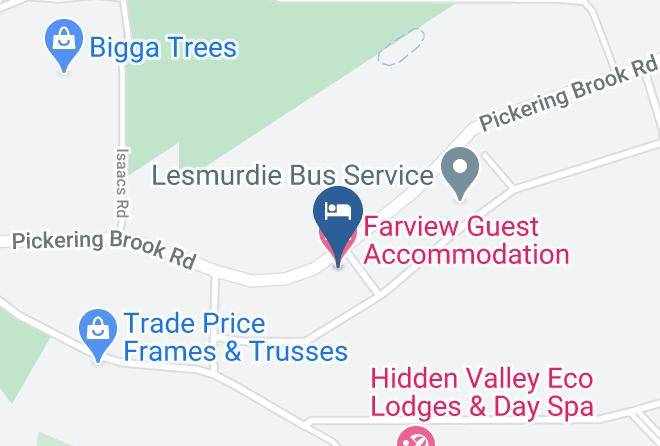 Kalamunda - Farview Guest Accommodation Maps