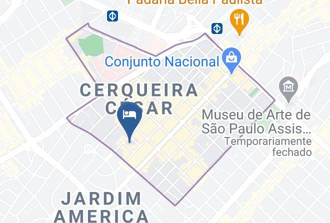 Sao Paulo Jardim Paulista - Hotel Fasano Sao Paulo Maps