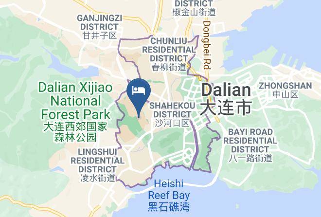 Dalian - Fashion Hotel Dalian For A Long Time Maps