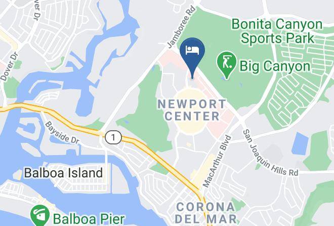 Orange - Fashion Island Hotel Newport Beach Maps