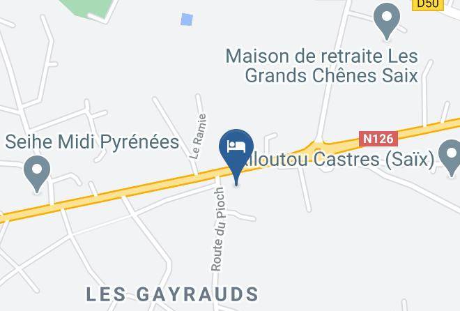 Tarn - Fasthotel Castres Maps