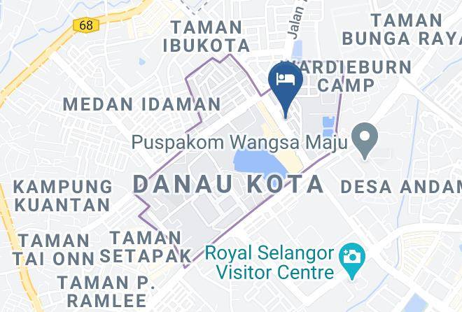 Kuala Lumpur - Fast Hotel Setapak Maps