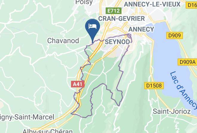 Haute Savoie - Fasthotel Annecy Maps