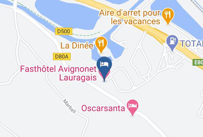 Haute Garonne - Fasthotel Avignonet Lauragais Maps