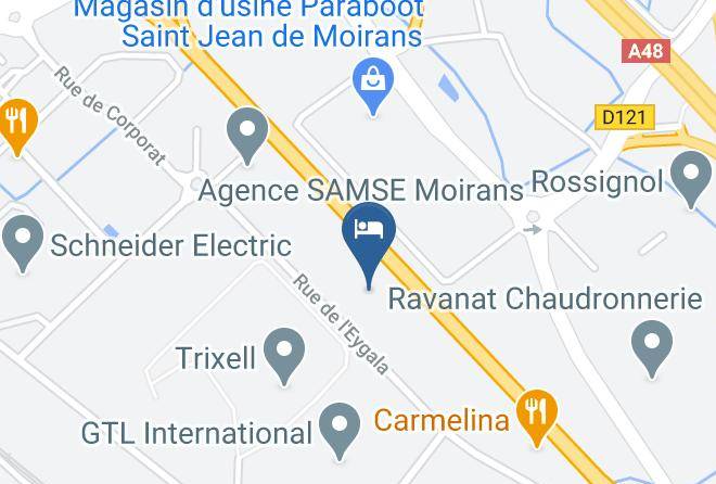 Isere - Fasthotel Grenoble Moirans Maps