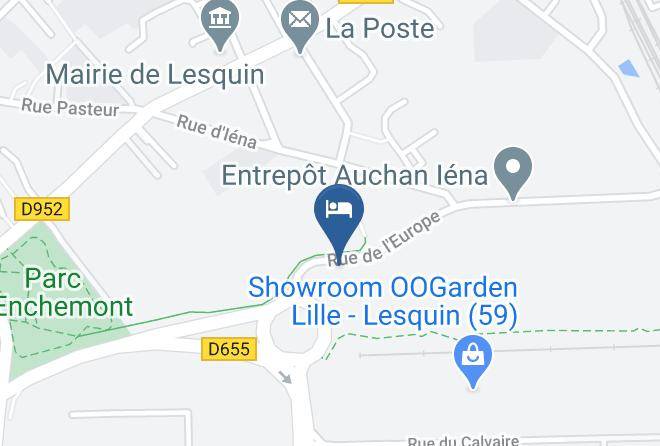 Nord - Fasthotel Lille Aeroport Lesquin Maps