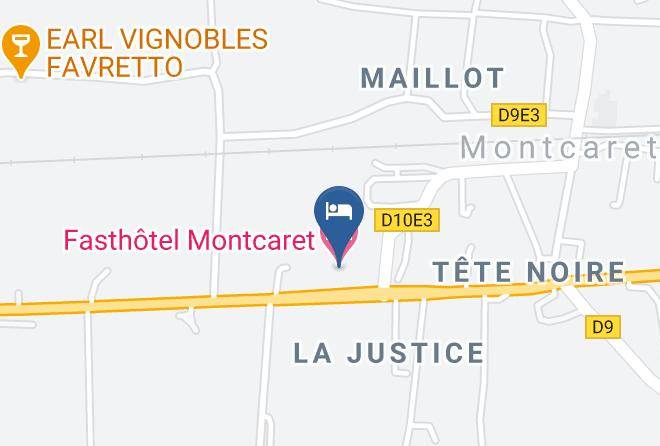 Dordogne - Fasthotel Montcaret Maps
