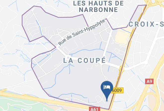 Aude - Fasthotel Narbonne Maps