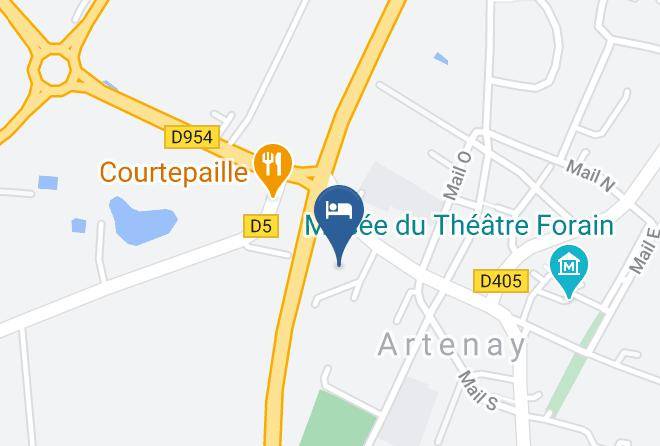 Loiret - As'hotel Maps