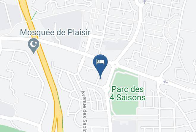 Yvelines - Fasthotel Paris Ouest Plaisir Maps