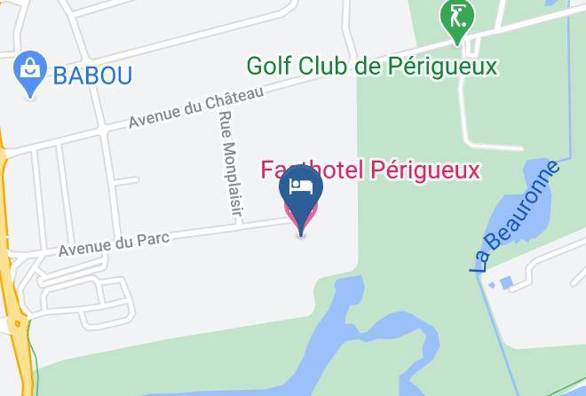 Dordogne - Fasthotel Perigueux Maps