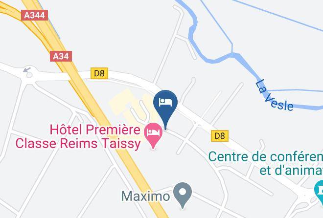 Marne - Fasthotel Reims Taissy Maps