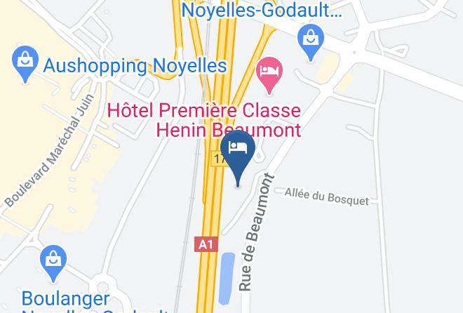Pas De Calais - Fasthotel Maps