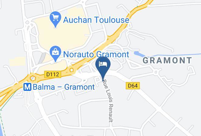 Haute Garonne - Resto Park Room Rental Balma Maps