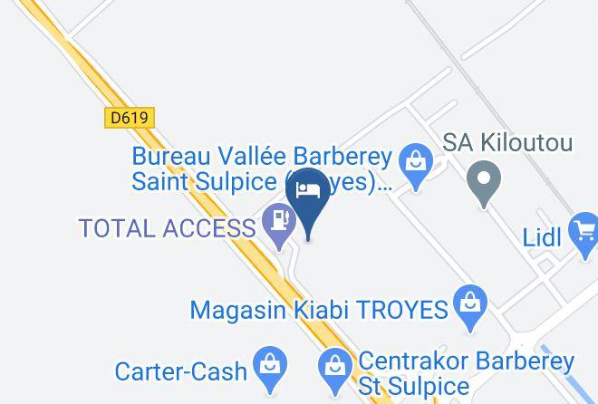 Aube - Fasthotel Troyes Maps