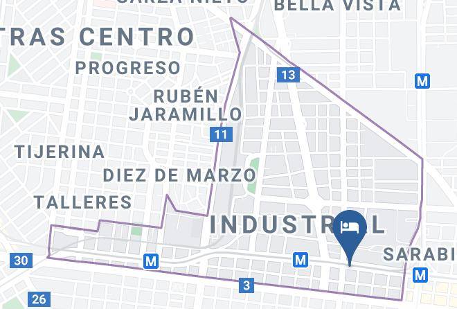 Monterrey - Fastos Hotel Maps
