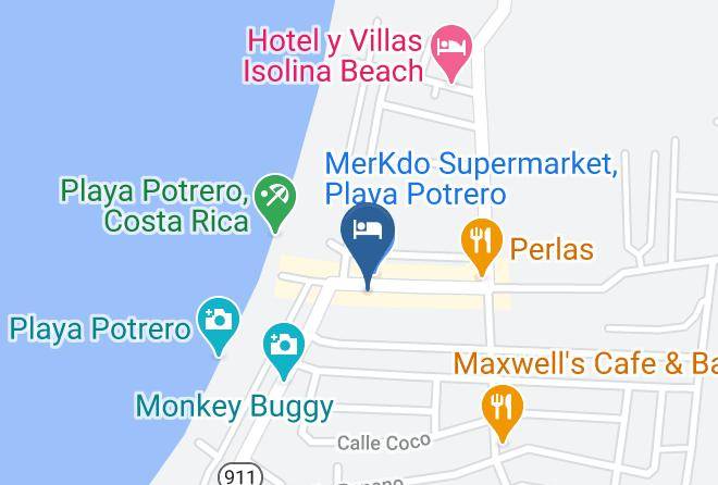 Santa Cruz - Fat Daddy's Cabinas Maps