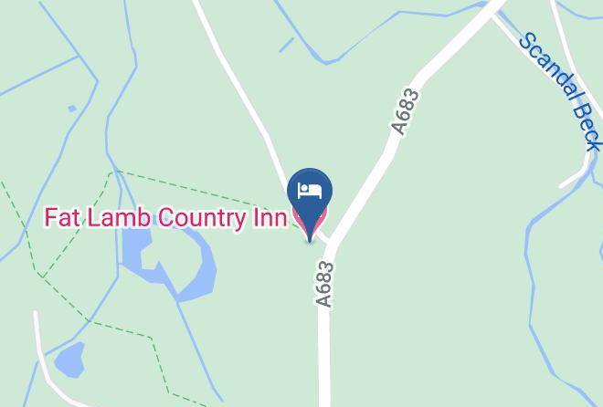 Cumbria - Fat Lamb Country Inn Maps