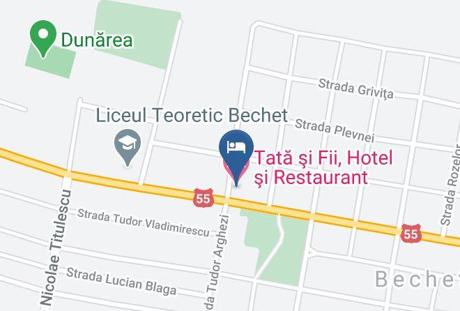 Bechet - Father And Sons Hotel And Restaurant Maps