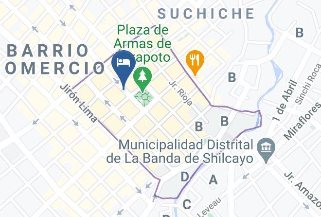 Tarapoto - Fatima Camila Inn Maps