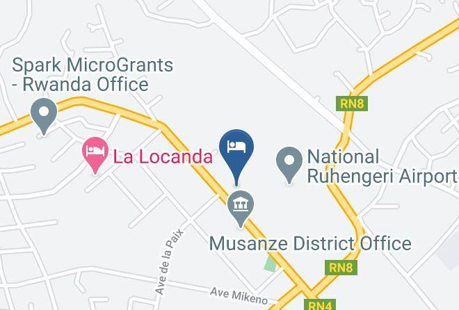 Musanze - Fatima Hotel Maps