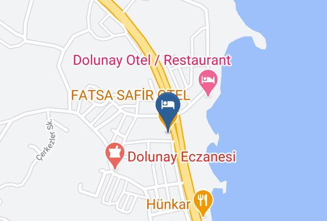 Fatsa - Fatsa Safir Otel Maps