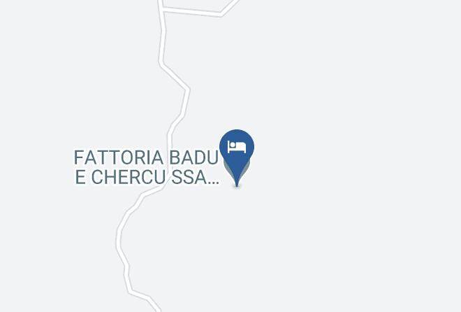 Nuoro - Fattoria Badu E Chercu S S A Fattoria Didatica Maps