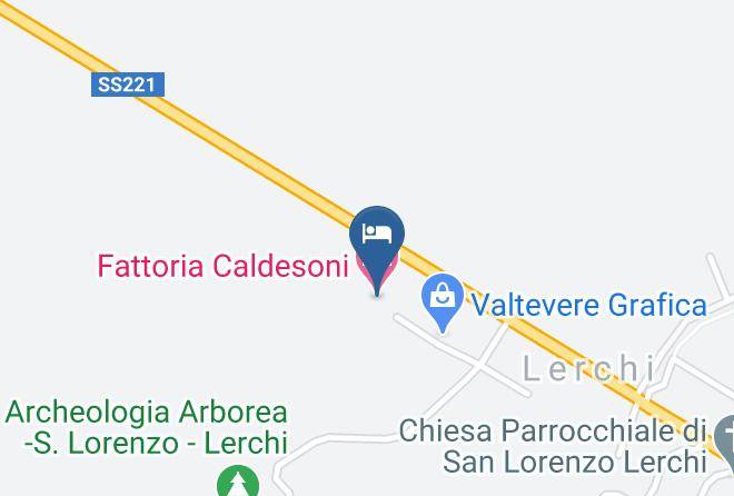 Fattoria Caldesoni Map