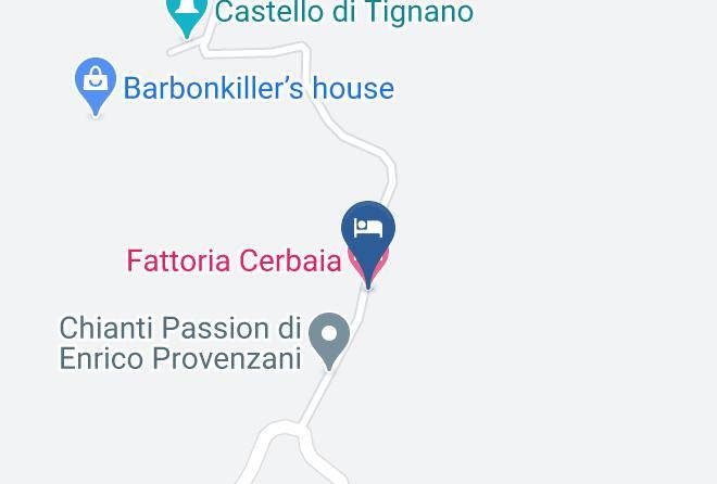 Florence - Fattoria Cerbaia Maps