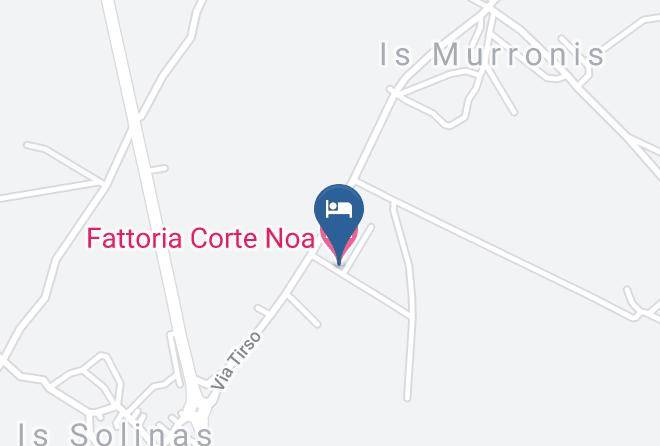 Province Of South Sardinia - Fattoria Corte Noa Maps