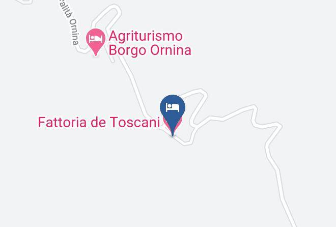 Arezzo - Fattoria De Toscani Maps