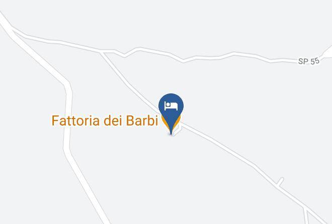 Fattoria Dei Barbi Map
