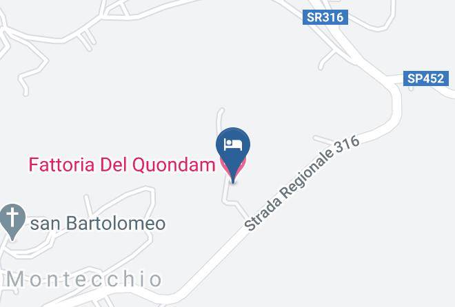 Perugia - Fattoria Del Quondam Maps