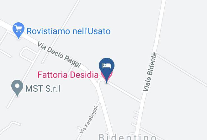 Forli - Fattoria Desidia Maps