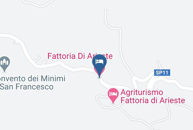 Cosenza - Fattoria Di Arieste Maps