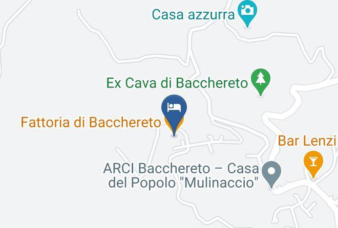 Prato - Fattoria Di Bacchereto Maps