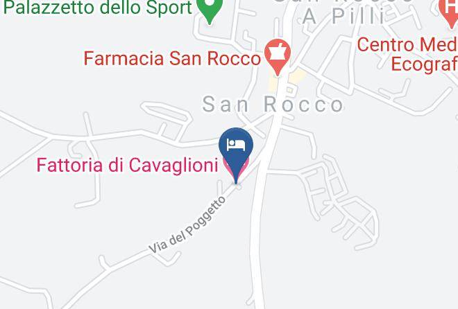 Siena - Fattoria Di Cavaglioni Maps